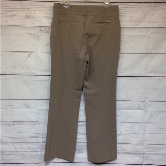 NY & CO The 7th Ave Bootcut Pant Tan 10 Average - Picture 4 of 8